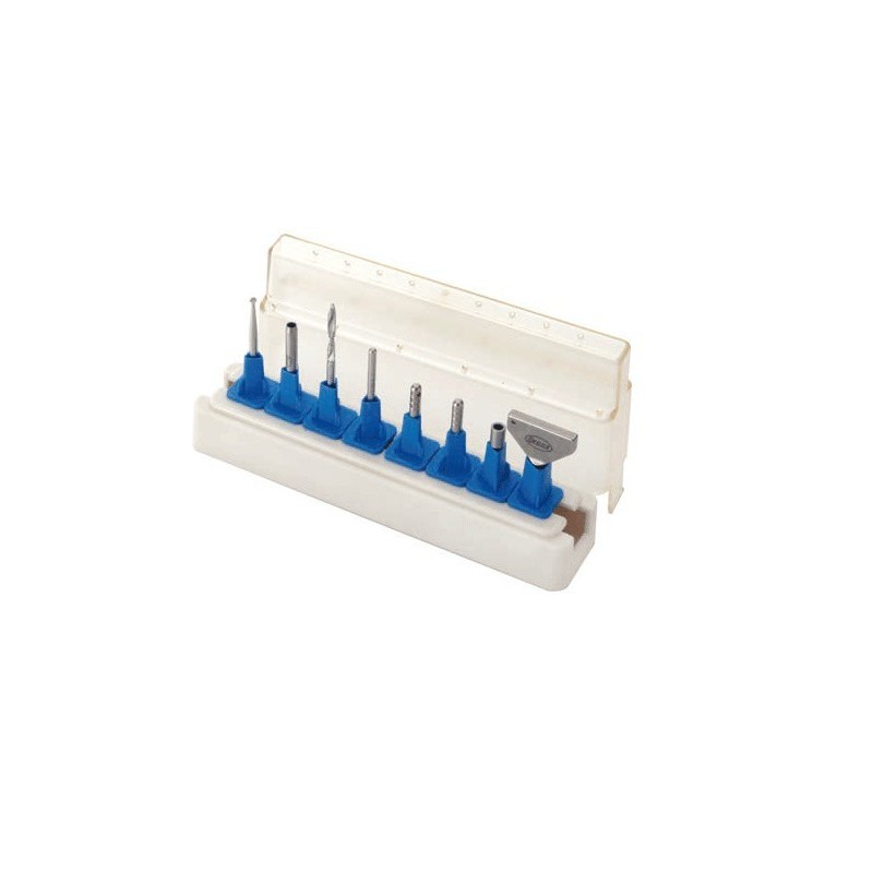 Organizer for monoimplants for o-ring overdenture - 8 pcs. Organizer for monoimplants for o-ring overdenture - 8 pcs.