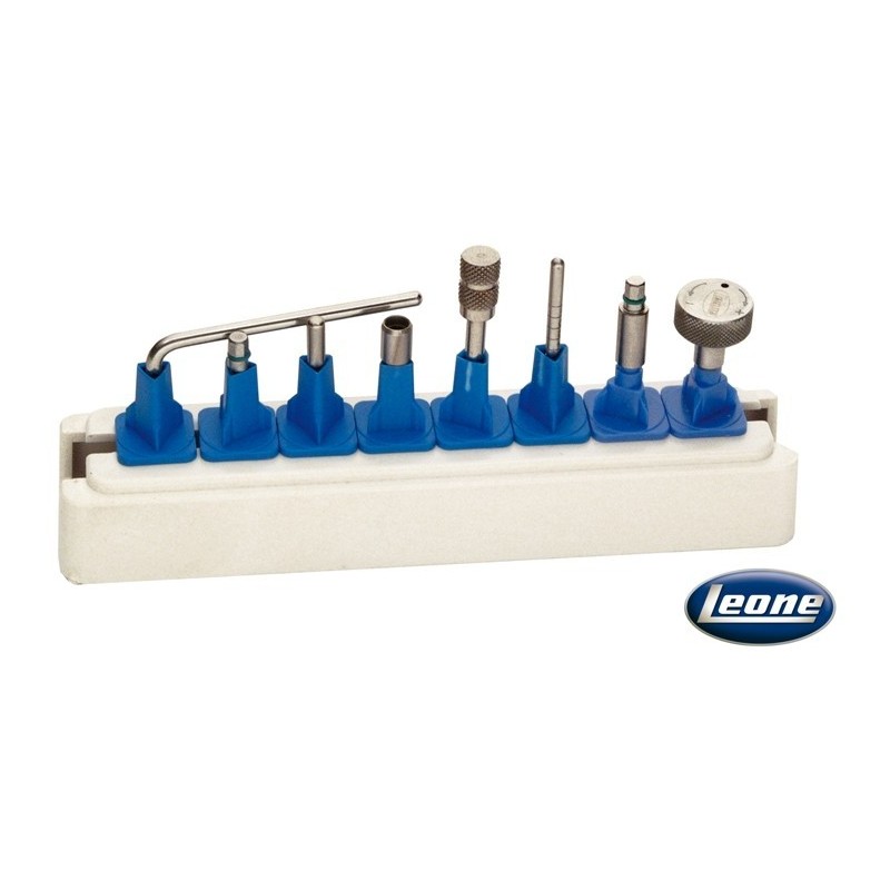 Organizer with instruments for implant placing - 8 pcs. Organizer with instruments for implant placing - 8 pcs.