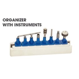 Organizer with instruments for implant placing - 8 pcs.