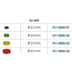 Rubber depth indicator - pack of 10 pcs.