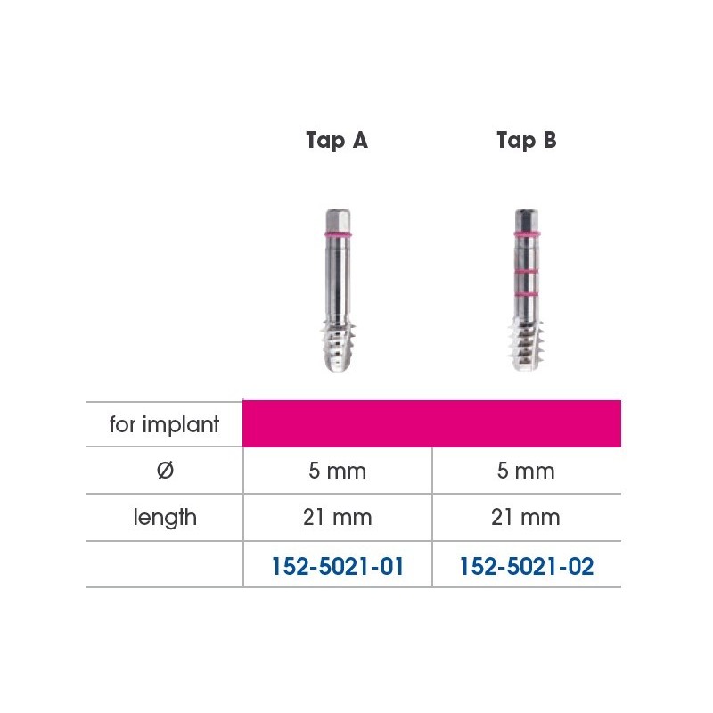 TAP for Leone 6,5 mm short implant (D 5,0 mm) TAP for Leone 6,5 mm short implant (D 5,0 mm)