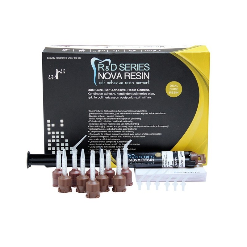 Dual Cure Nova SA resin cement for constructions cementation Dual Cure Nova SA resin cement for constructions cementation