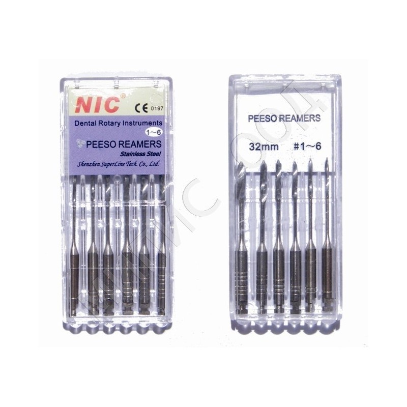 Pesso reamers * 32 mm (Assorted 1-6) - box of 6 pcs.