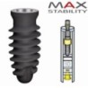Dental implant "Max stability" D3,75 mm with cap