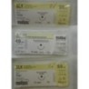 Surgical needle 1/2 (17 mm, round bodied) with suture "Silk" (75 cm)