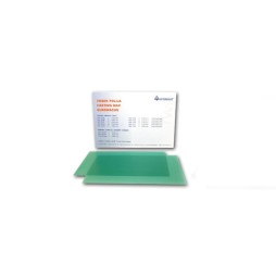 Casting wax sheet, green smooth * (125 x 75)mm