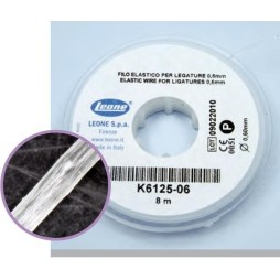 Elastic wire for ligatures and traction - reel 8 m