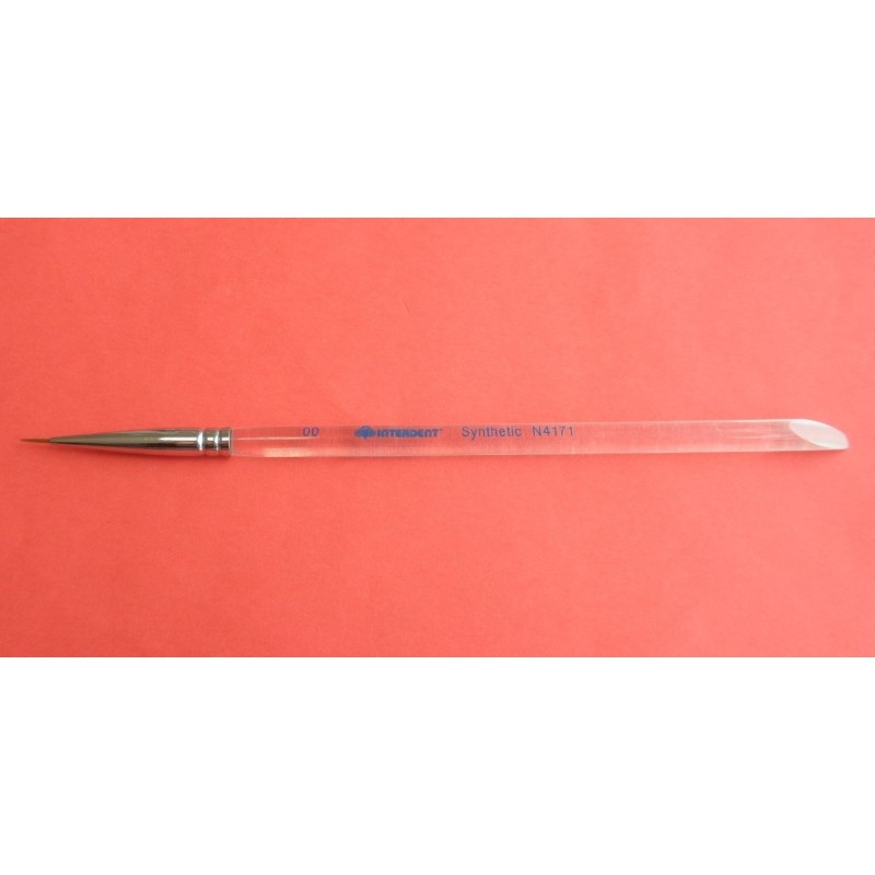 Brush for ceramics, synthetic
