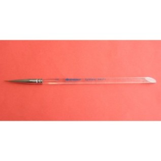 Brush for ceramics, synthetic