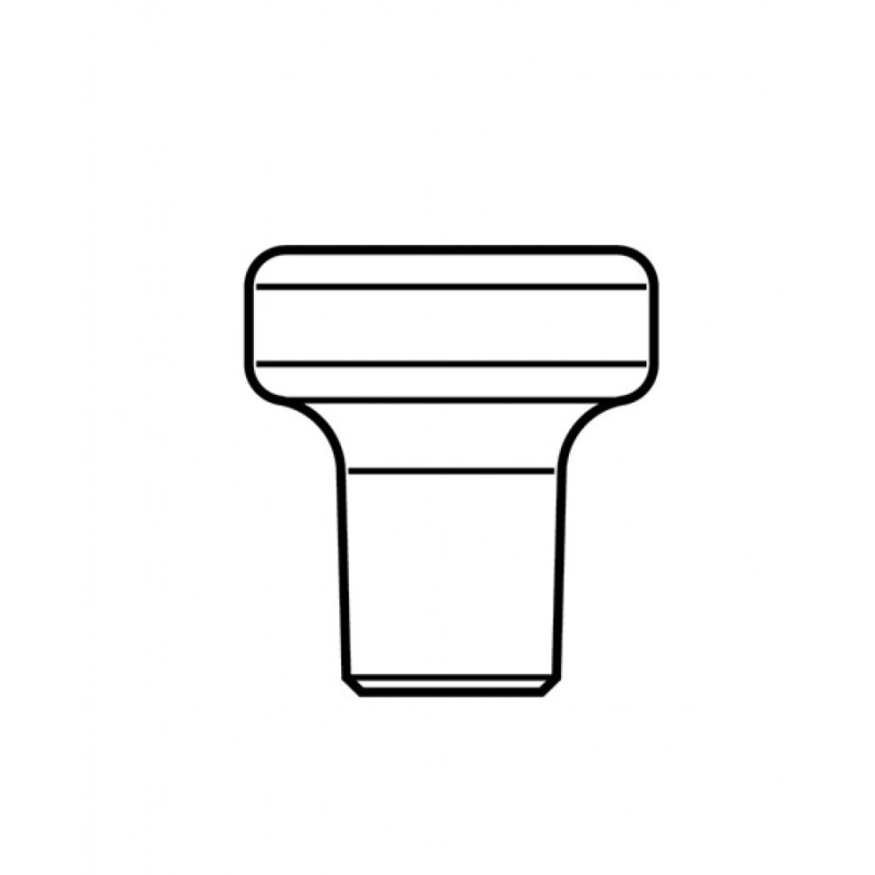 Large healing cap for implant D4,1 mm (Leone)