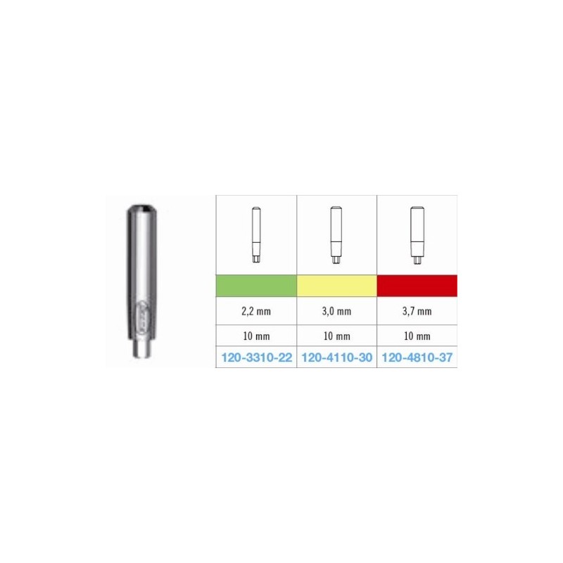 Cylinder abutment slim (height 10 mm)