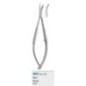 Scissors microsurgical "Noyes", spring action, curved - 110 mm