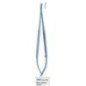 Micro scissors, spring activation, titanium - 180 mm