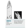 Universal plier for different type loops - 130 mm