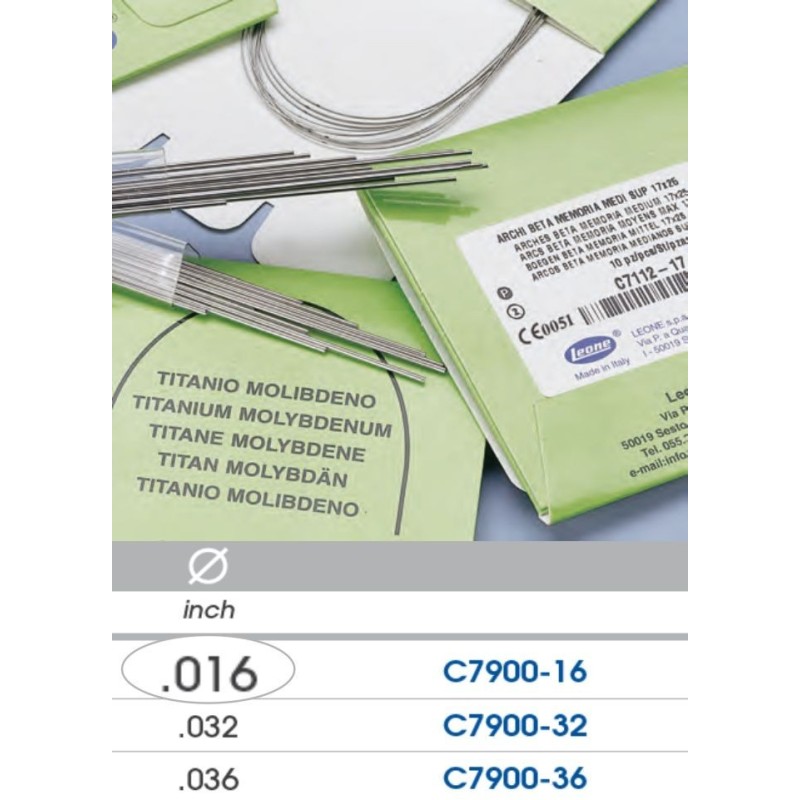 Beta memoria round straight wire (35 cm)