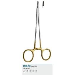 Needle holder "Crile-Wood", serie TC - 150 mm