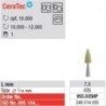 Finishing sintered abrasive CeraTec, flame - green