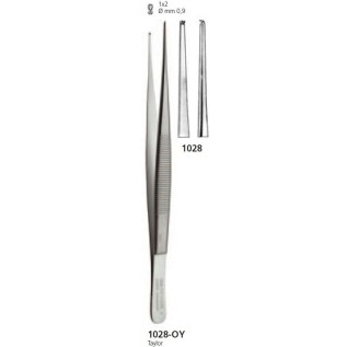 Tissue-periodontal micro tweezers "Taylor" - microsurgery.