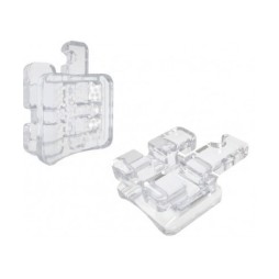 D.B. aesthetic sapphire "GHIACCIO / Roth" brackets - set 20 pcs.