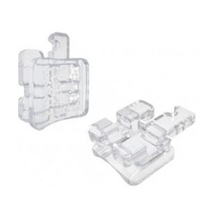 D.B. aesthetic sapphire "GHIACCIO / Roth" brackets - set 20 pcs.