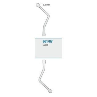 Bone curette "Lucas"