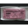 Surgical needle 3/8 (19mm / reverse cutting) with rapid absorbable suture "Neosorb rapid" 3/0 (45cm)
