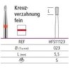 Tungsten carbide cutter red*1(ø 2,3 mm) - HF511123