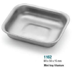 Titanium mini tray for bone (60 х 50 х 15)mm