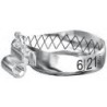 Orthodontic upper band "WEB", STEP system single tube - 1 pc.