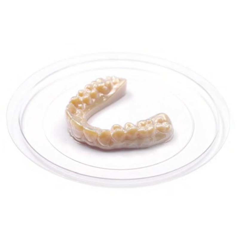 Biocompatible thermoforming plates (round ø 125 mm) - 1 pc. Biocompatible thermoforming plates (round ø 125 mm) - 1 pc.