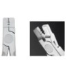 Lingual arch forming plier, lingual retainers