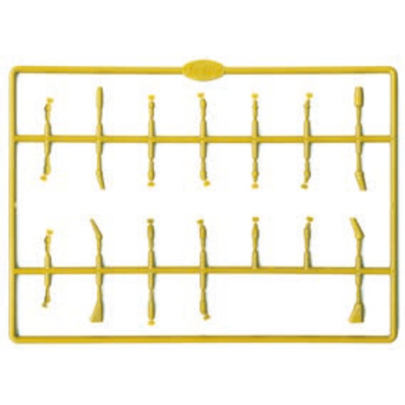 Refill try-in abutments, satndard and large (implants D4,1/ MAX Stability 4,5 / SHORT 6.5)mm - 104 pcs.