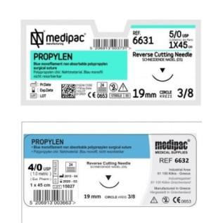 Surgical needle 3/8 (19 mm