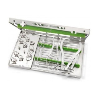 Rubber dam set - pliers