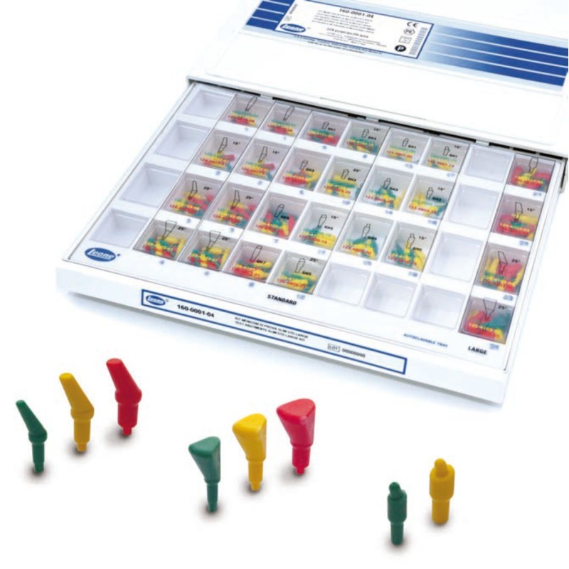 Try-in kit for Leone standard and large abutments - 270 pcs. Try-in kit for Leone standard and large abutments - 270 pcs.