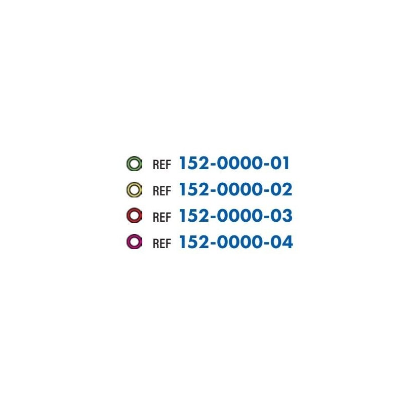 Elastomeric connecting ring for tap - 5 pcs/pack