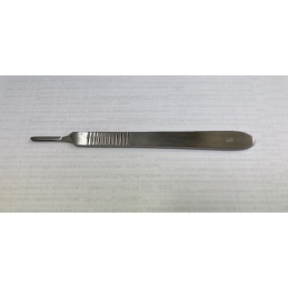 Scalpel blade handle, No:3
