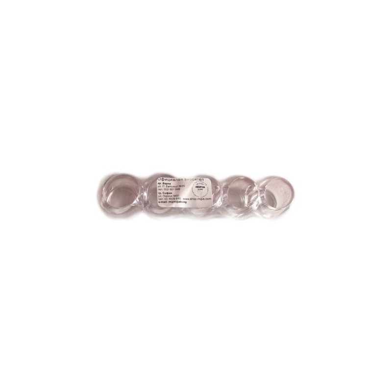 Stand organizer for Sure-cord retraction cords, transparent