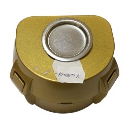 Brass dental lab flask with groove