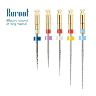 Retreatment files ReRoot Assorted(No: 22, 25, 25, 25, 30) - bl 5 pcs.