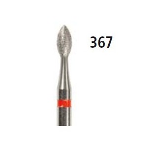 Diamond bur pointed egg - 367, turbine FG