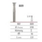 Diamond bur - inverted cone, addition 809, turbine FG