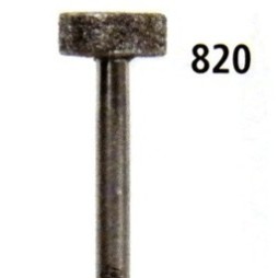 Diamond bur - wide disk 820, turbine FG