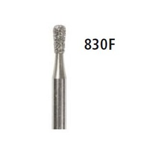 Diamond bur - pear 830F, turbine FG