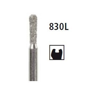 Diamond bur - long pear 830L, turbine FG.
