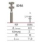 Diamond bur - depth marker 834A, turbine FG