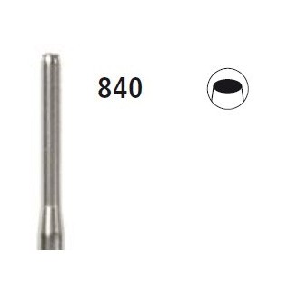 Diamond bur - cylinder active end 840, turbine FG