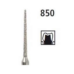 Diamond bur - round end cone 850, turbine FG