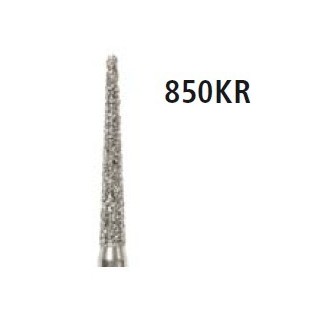 Diamond bur - cone round edge 850KR, turbine FG