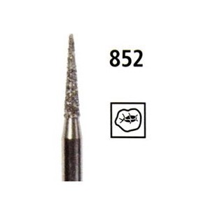 Diamond bur - cone 852, turbine FG